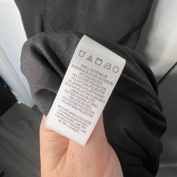 Dress The Population NWT Monroe Side Slit Gown Women's Size Large - Picture 7 of 8